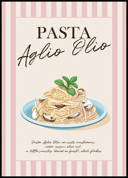 Pasta Aglio Olio Poster