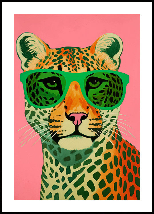 Cool Cat Portrait  Poster