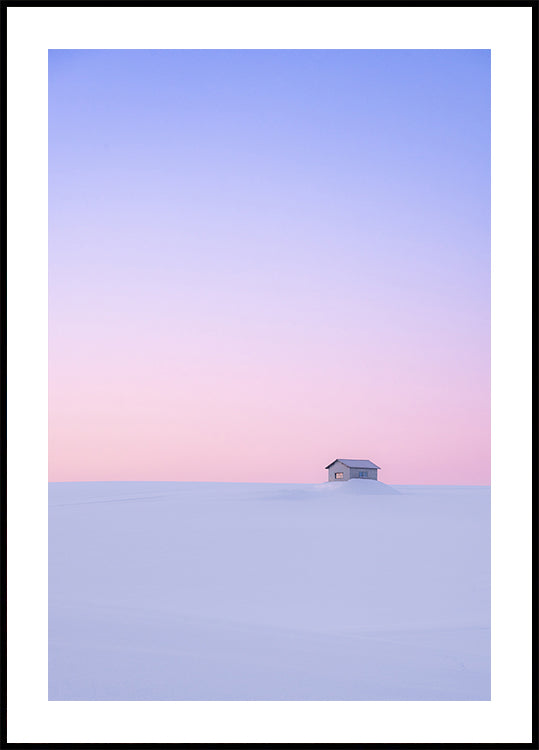 Dawn in Biei Poster