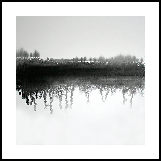 Winter Lake Poster