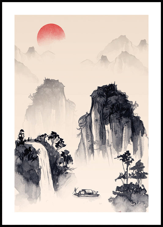 Calmness by the Mountains Poster №2 Poster