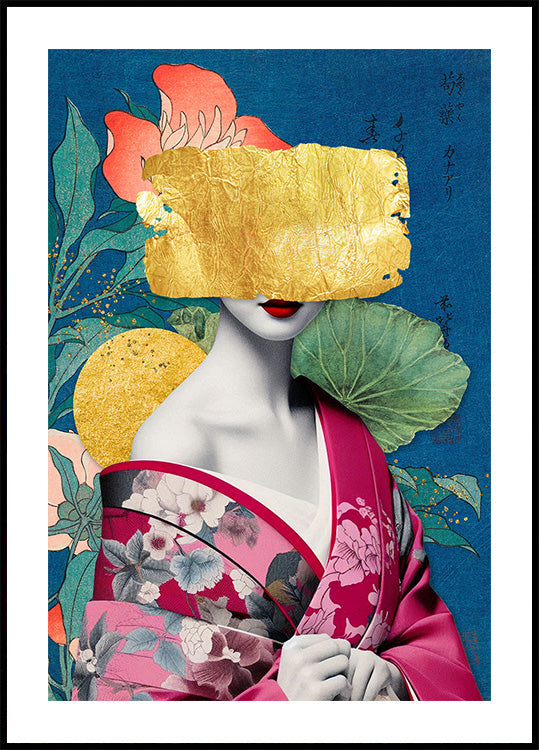 Japanese Collage Poster