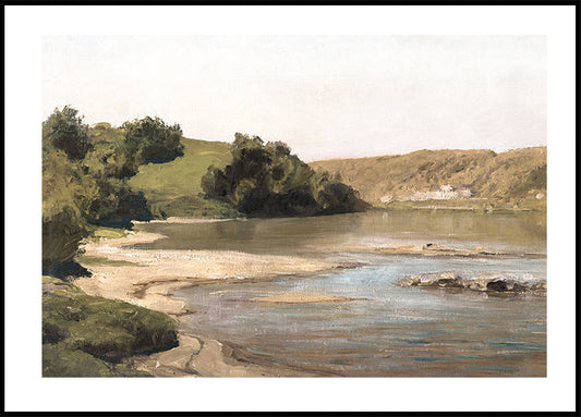 Oka River By Vasily Polenov Poster