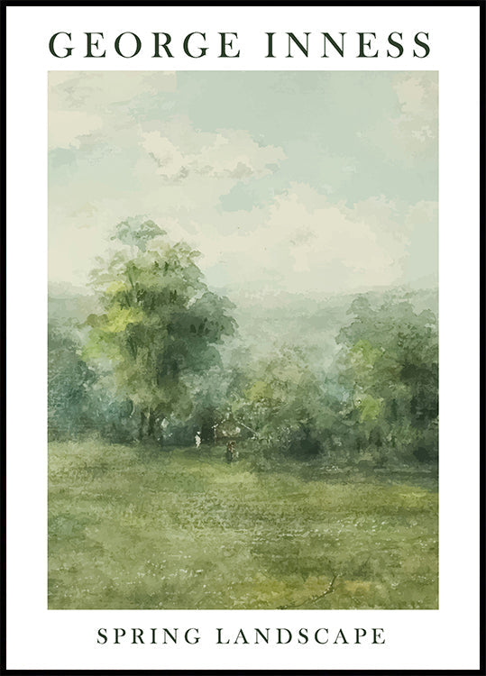 Spring Landscape Poster