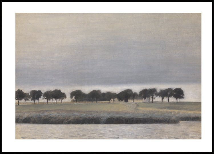 Study for Solregn Gentofte Sø Poster