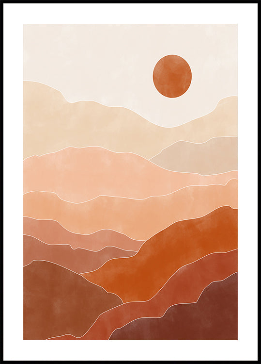 Desert Sun Rise