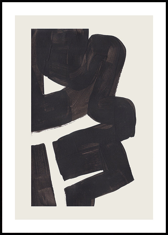 Ink Motif 46 Poster