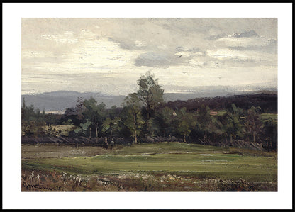 Fields At Hedmark In Summer By Gerhard Munthe Poster