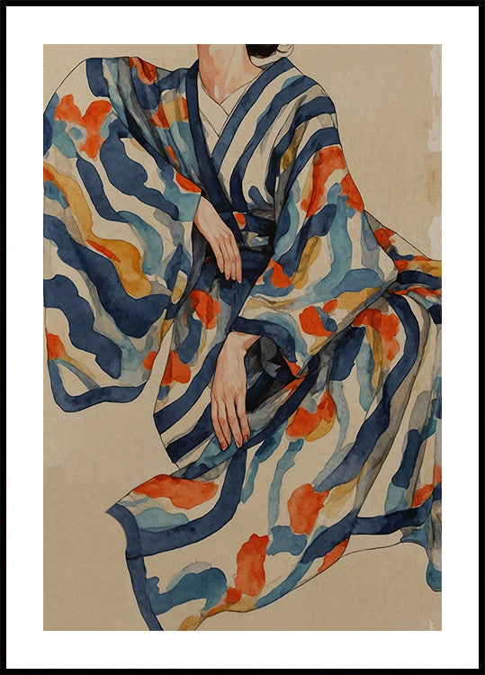 Flowing Kimono Patterns