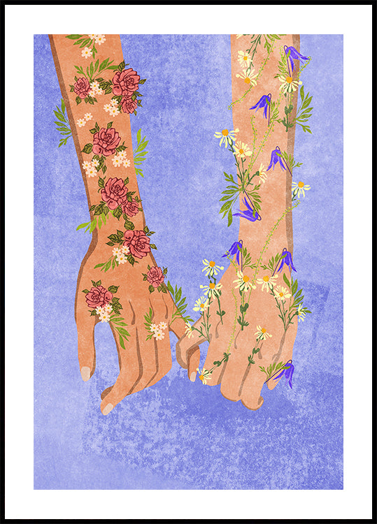 Holding hands