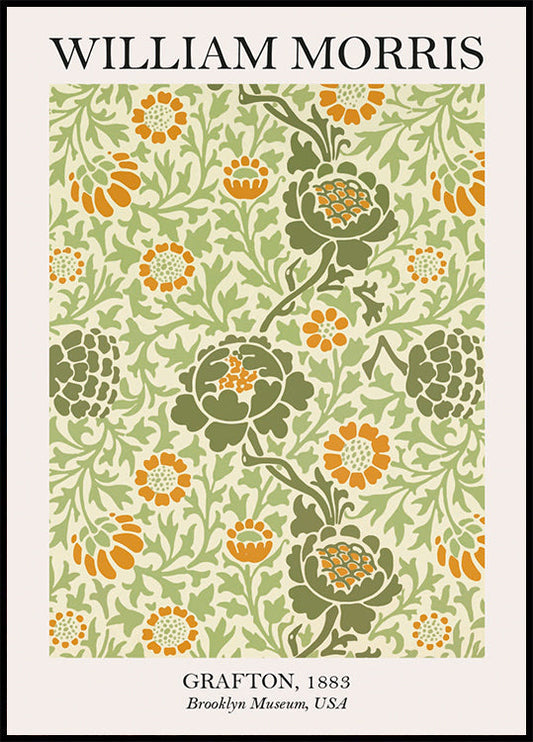 William Morris Grafton Poster