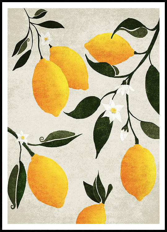 Citrus Symphony  Poster