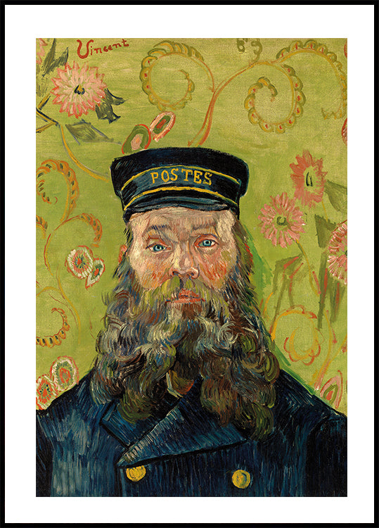 The Postman By Vincent van Gogh Poster