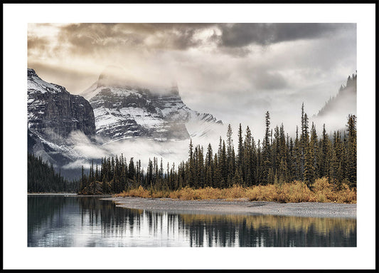 Maligne Lake Poster