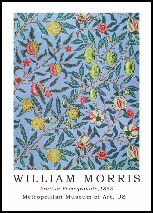 W. Morris - Fruit or Pomegranate Poster