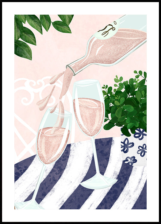 Sparkling rosé
