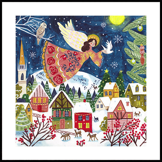 Angel of Peace square Poster