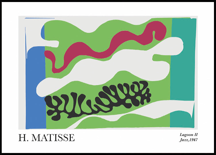 H. Matisse Lagoon Poster