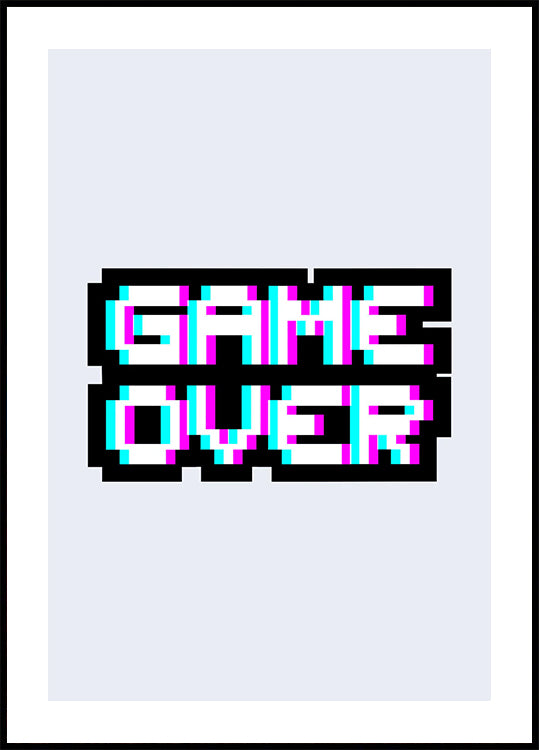 Gaming Over Poster