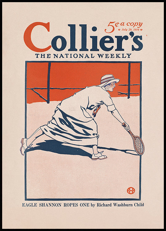 Collier&#039;s, the National Weekly, Eagle Shannon Ropes One Poster