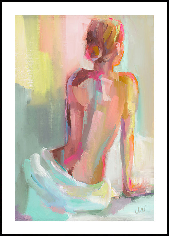 Woman Posing Poster