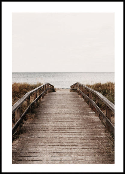 The Path To The Beach  Poster