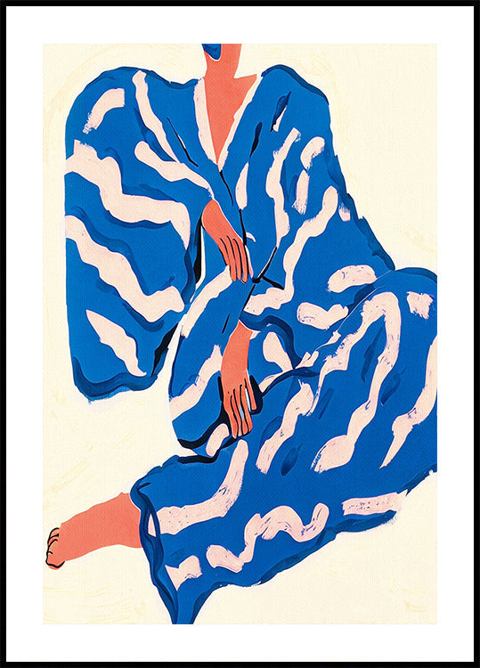 Portrait Indigoreverie  Poster
