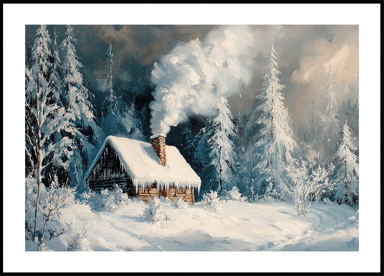 Winter Fairy House Poster