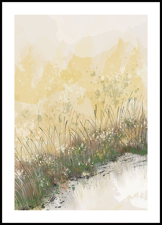 By the Pond Poster