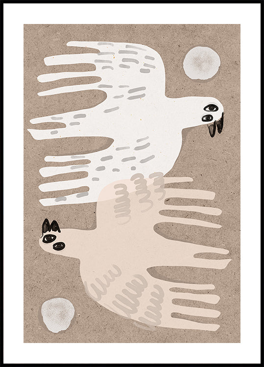 Dual Flight Harmony  Poster