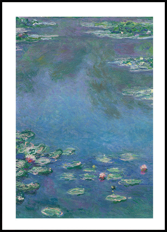 Water Lilies By Claude Monet Poster