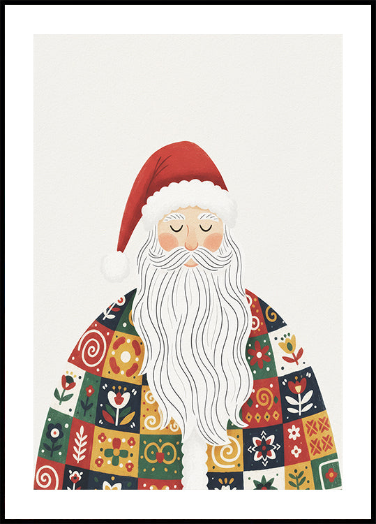 Calm Santa No 1 Poster