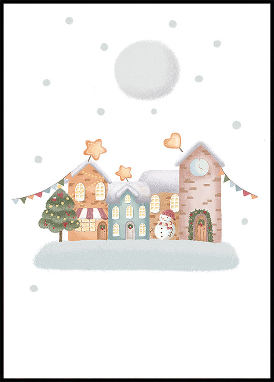 Vintage Winter Poster