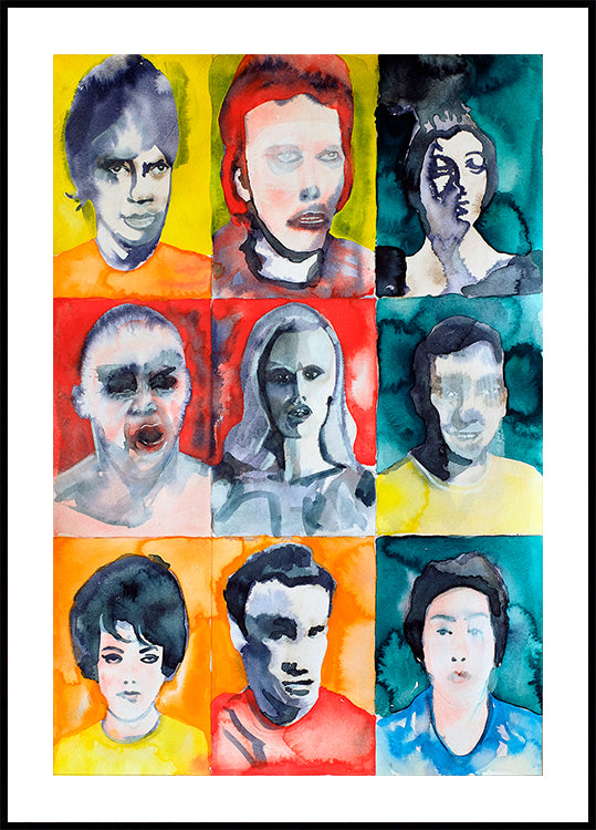Headshot Grid No. 2