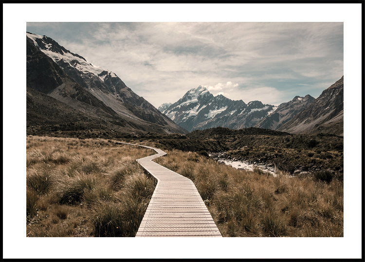 Hooker Valley Track Poster