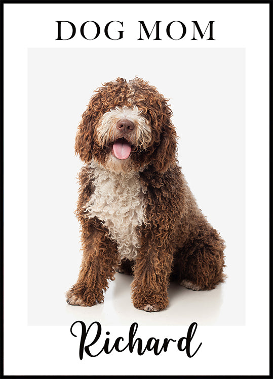 Personalized Pet Portrait Poster