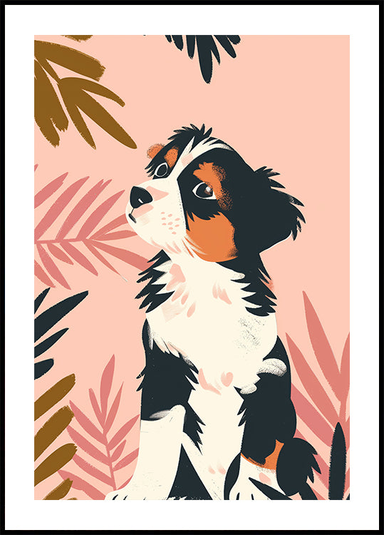 Playful Puppy Poster