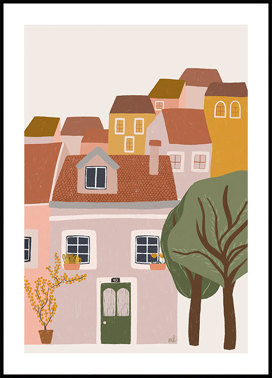Lisbon Street Poster