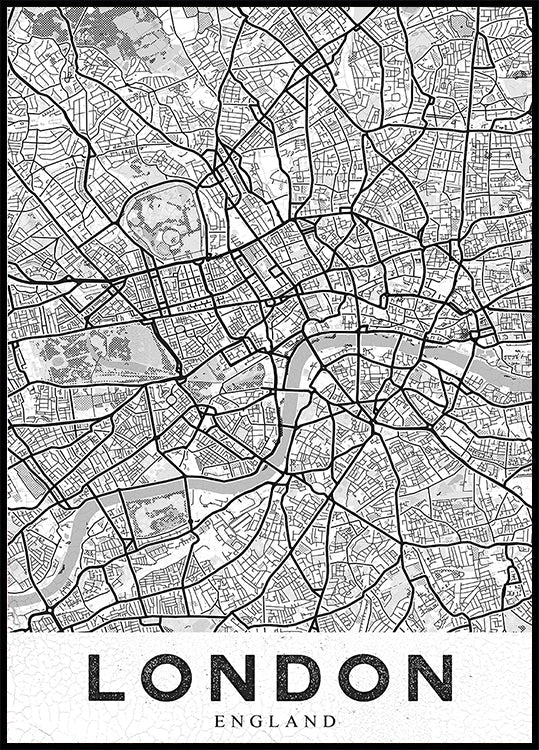 London White Poster