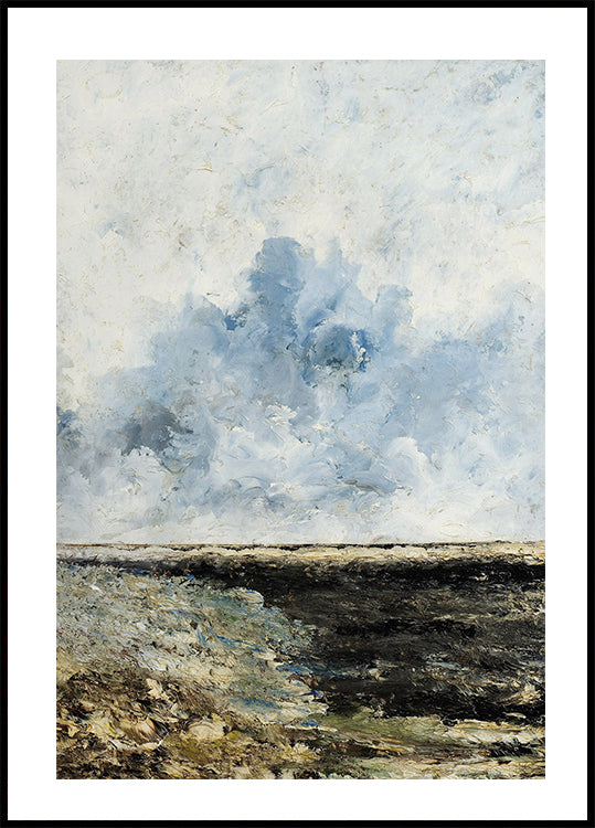 Seascape By August Strindberg Poster