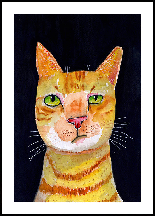 Ginger Cat Poster