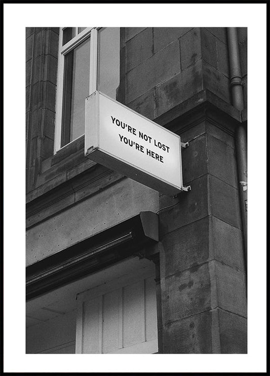 You Are Not Lost Poster