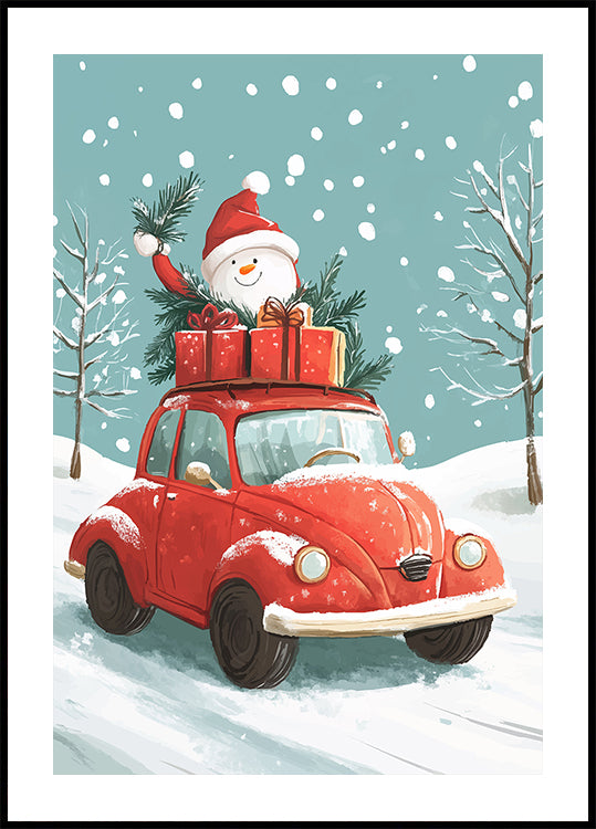 Christmas Road Trip Poster
