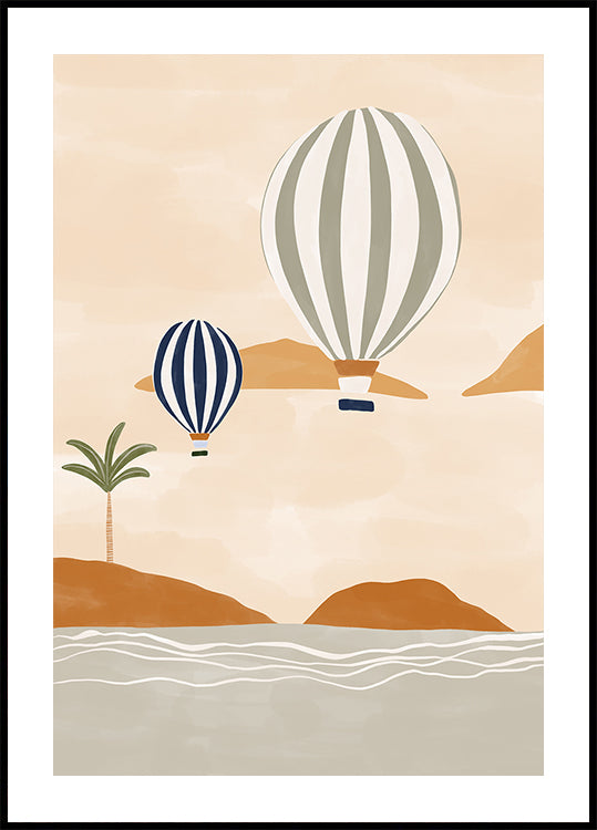 Airballoons In Dessert