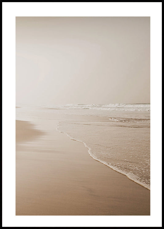 Empty Beach Poster