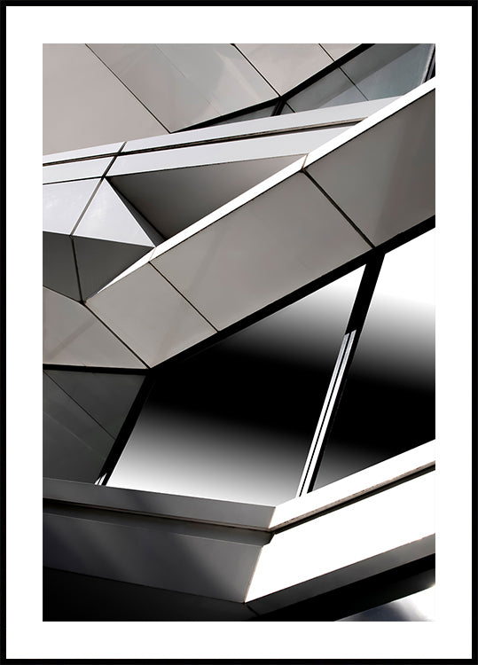 White Facade Poster