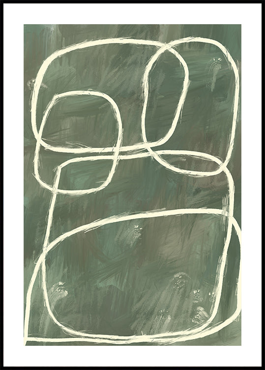 Whimsical Loopscape Poster