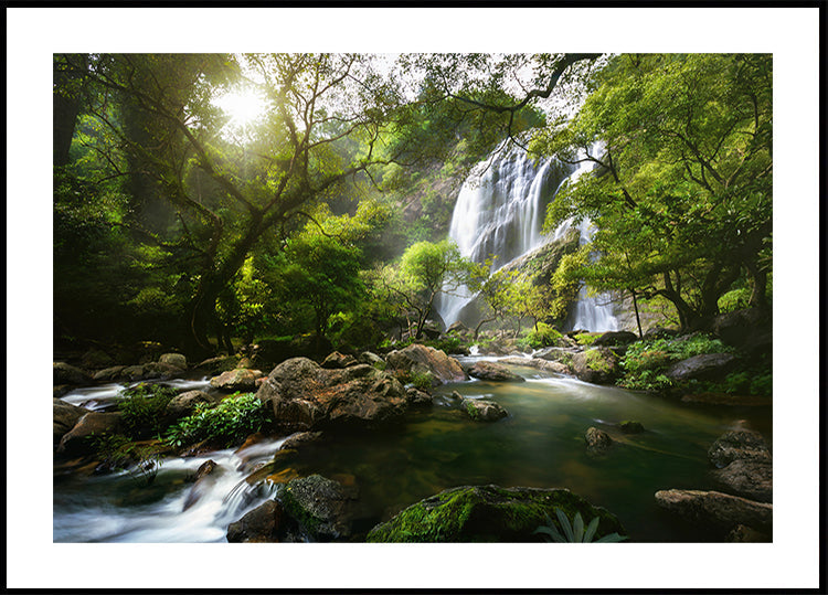 Mountain stream Poster