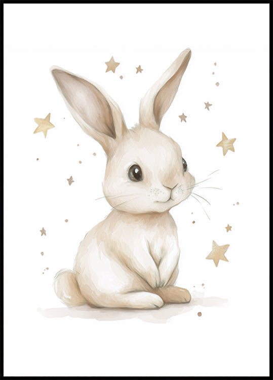 Cute Bunny Poster