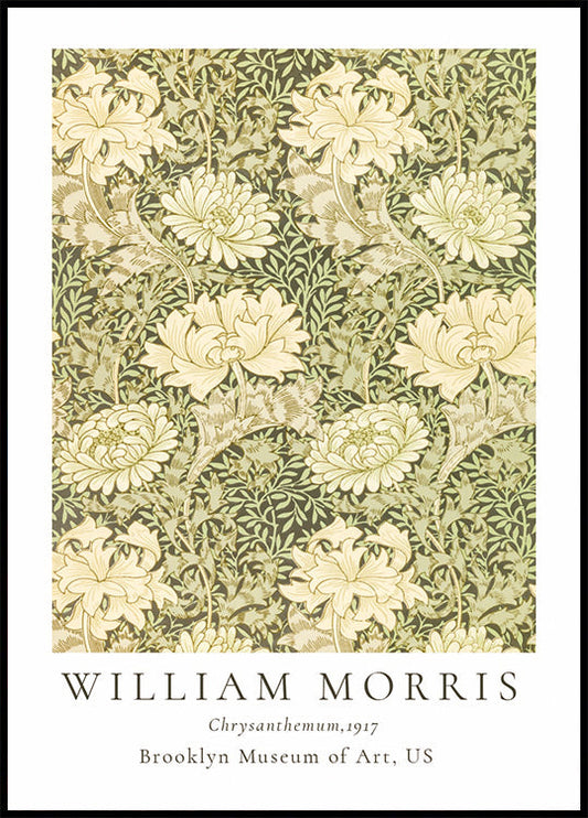 W. Morris - Chrysanthemum Poster